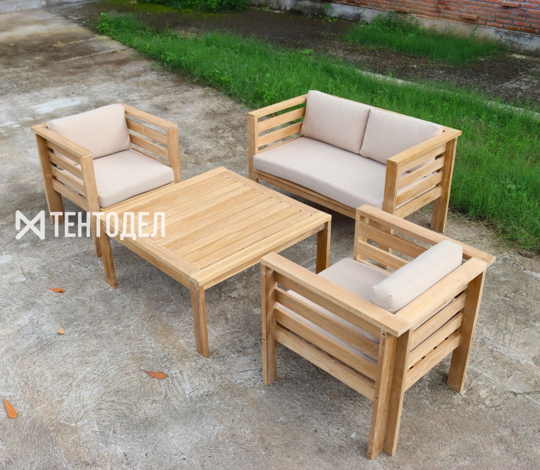 Комплект мебели для террасы Патио с подушками