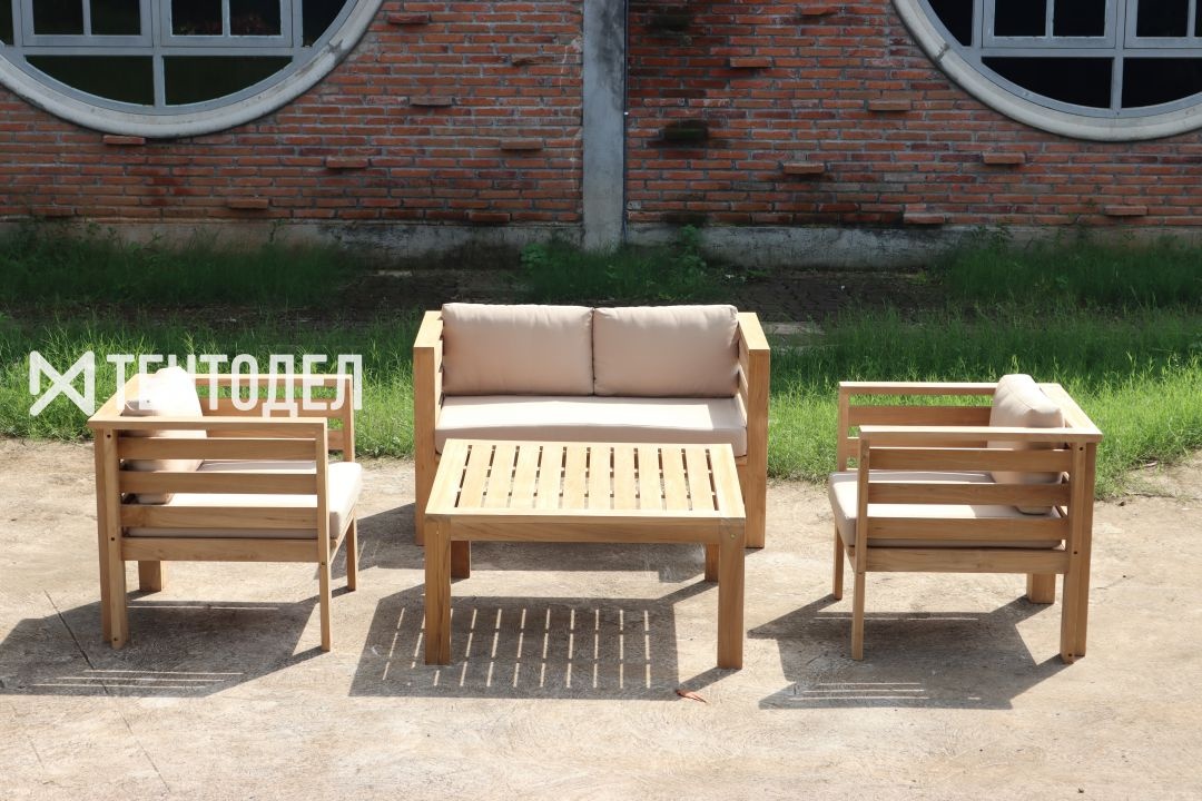 Комплект мебели для террасы Патио с подушками