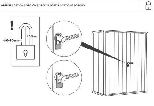 Шкаф Вертикальный (Vertical Shed) 1400 L орех