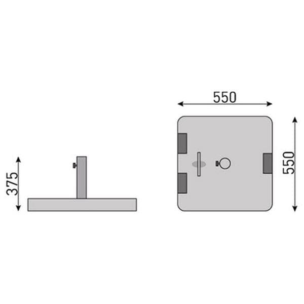 Подставка для зонта Kettler 106118-0000