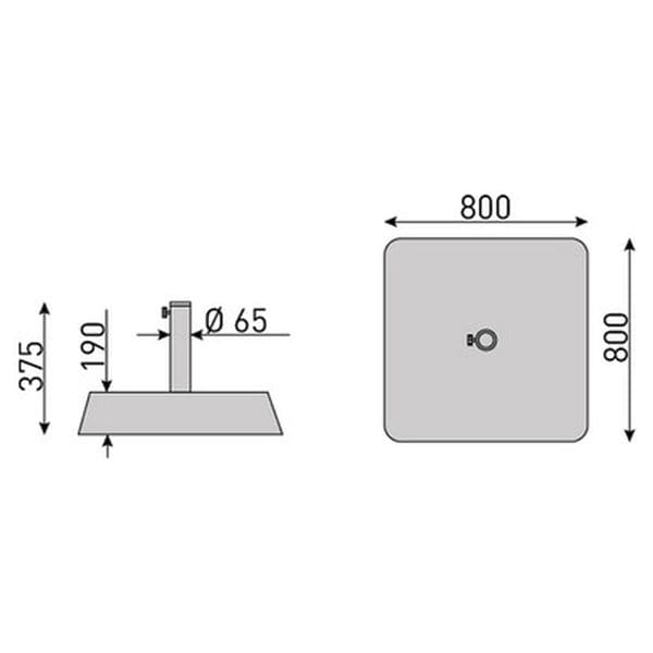 Подставка для зонта Kettler 106120-0000