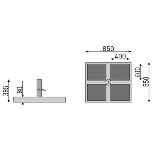 Подставка для зонта Kettler 106121-0000