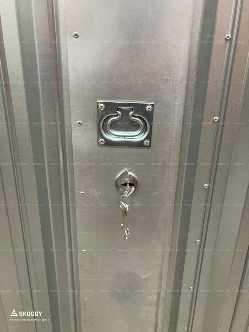 Металлический сарай SKOGGY 2М Стандартный с плоской крышей