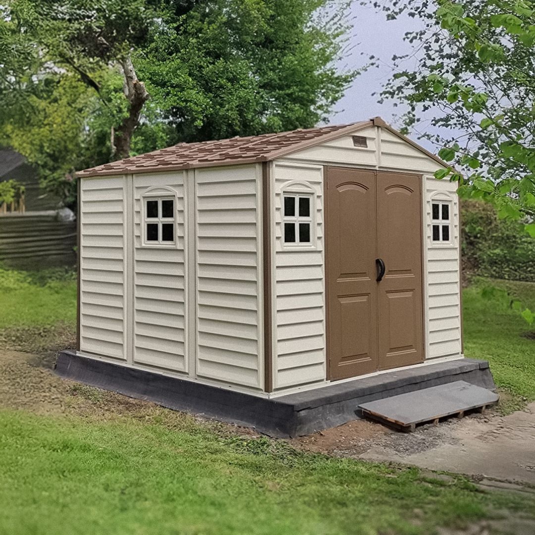 Пластиковый сарай Duramax Woodside