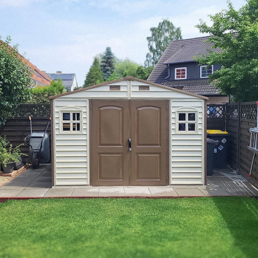 Пластиковый сарай Duramax Woodside