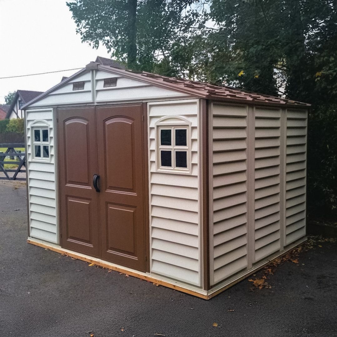 Пластиковый сарай Duramax Woodside