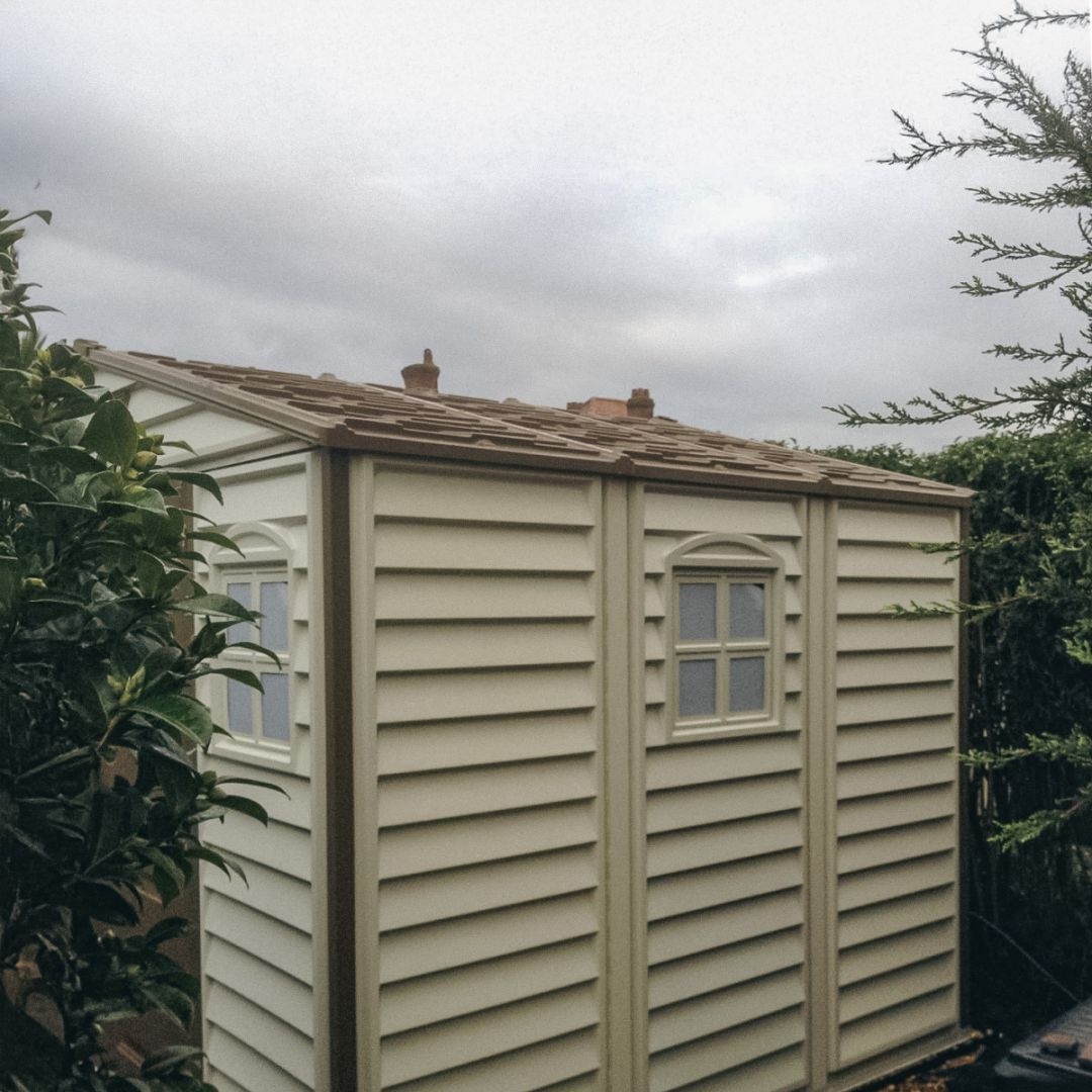 Пластиковый сарай Duramax Woodside