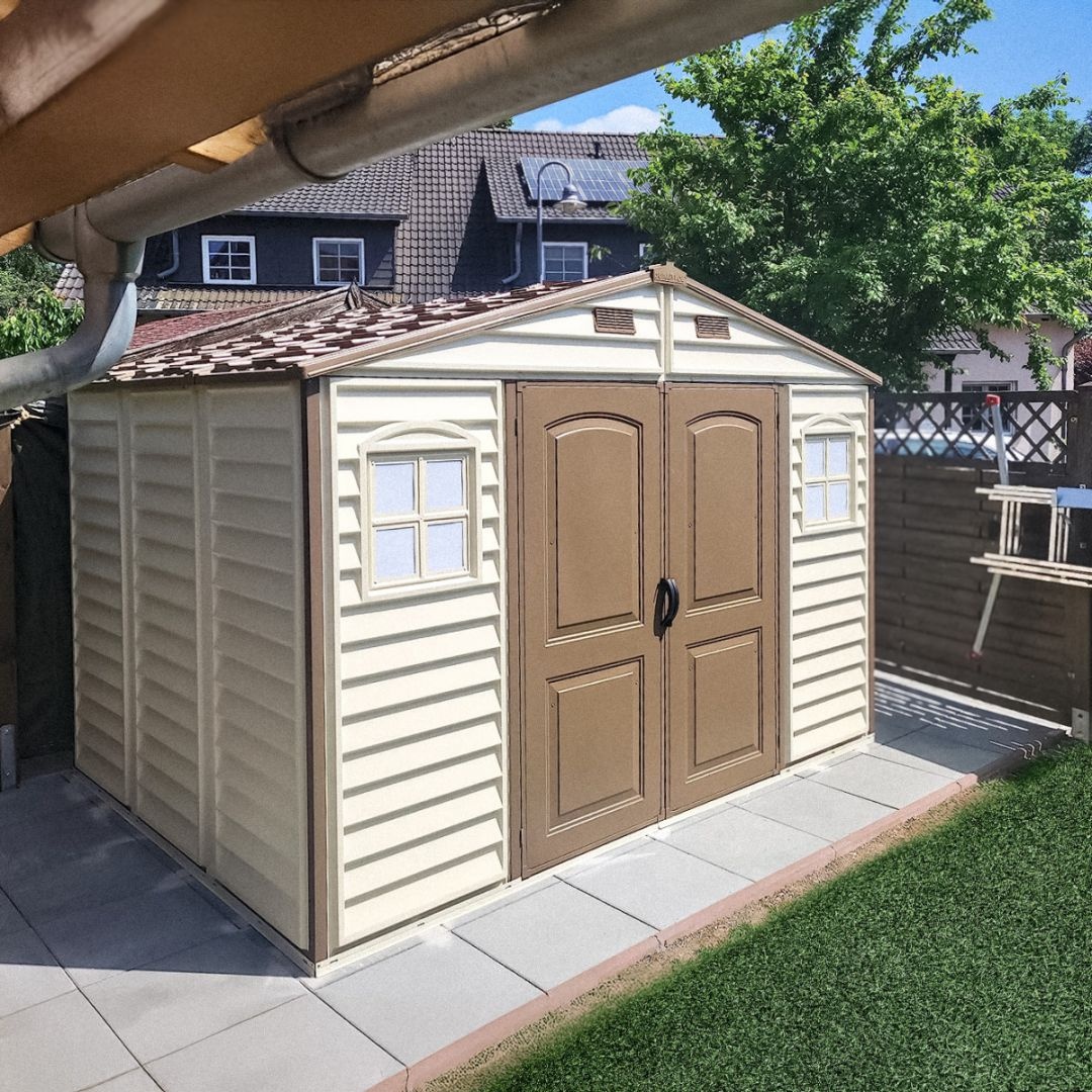 Пластиковый сарай Duramax Woodside