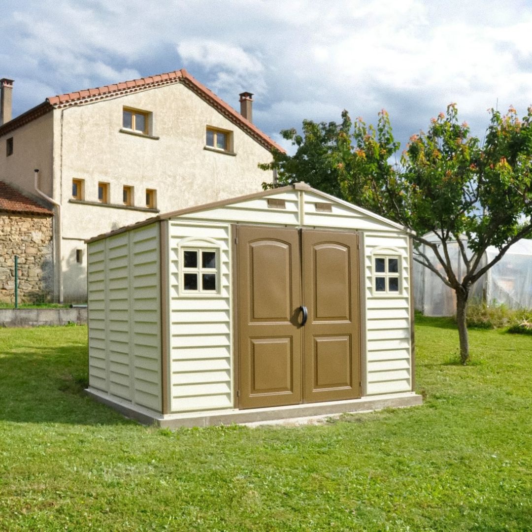 Пластиковый сарай Duramax Woodside