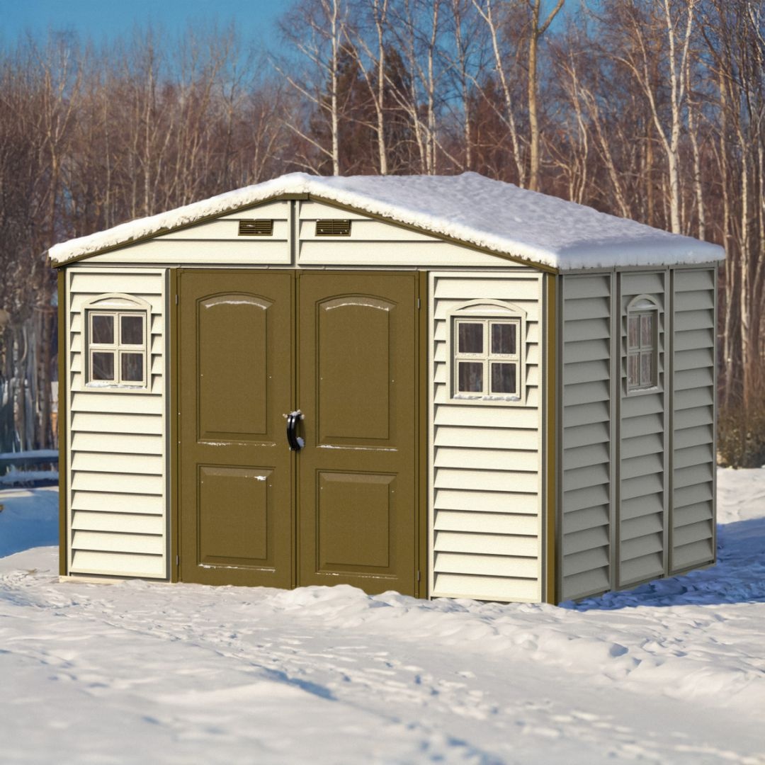 Пластиковый сарай Duramax Woodside