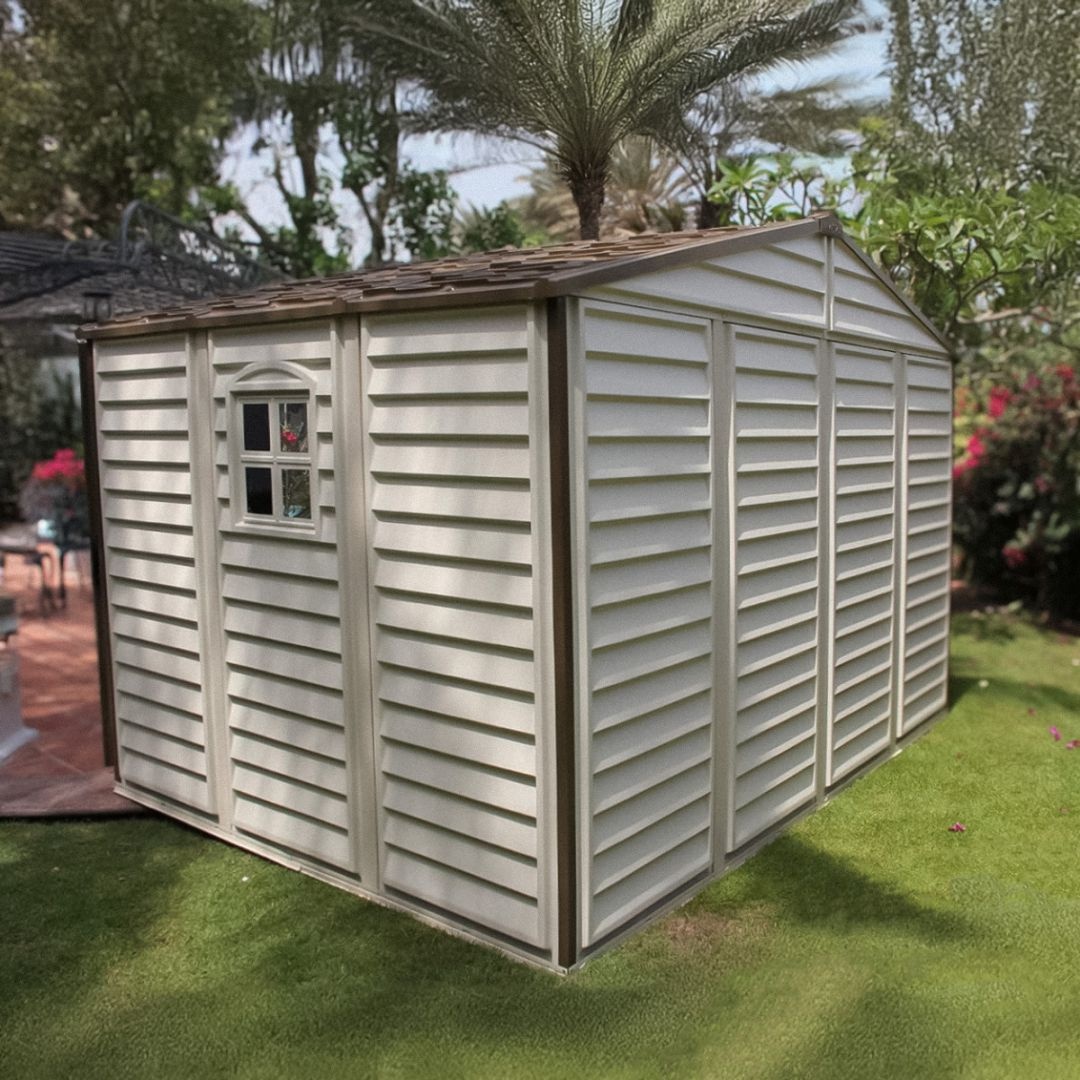Пластиковый сарай Duramax Woodside