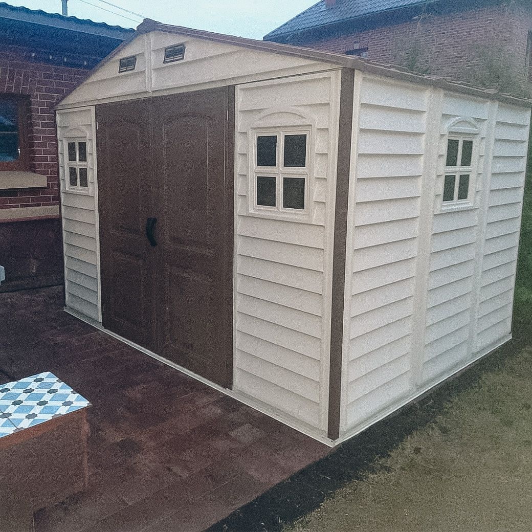 Пластиковый сарай Duramax Woodside