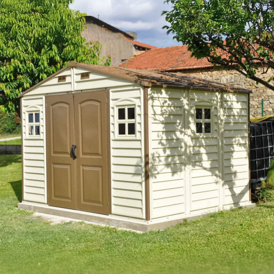 Пластиковый сарай Duramax Woodside