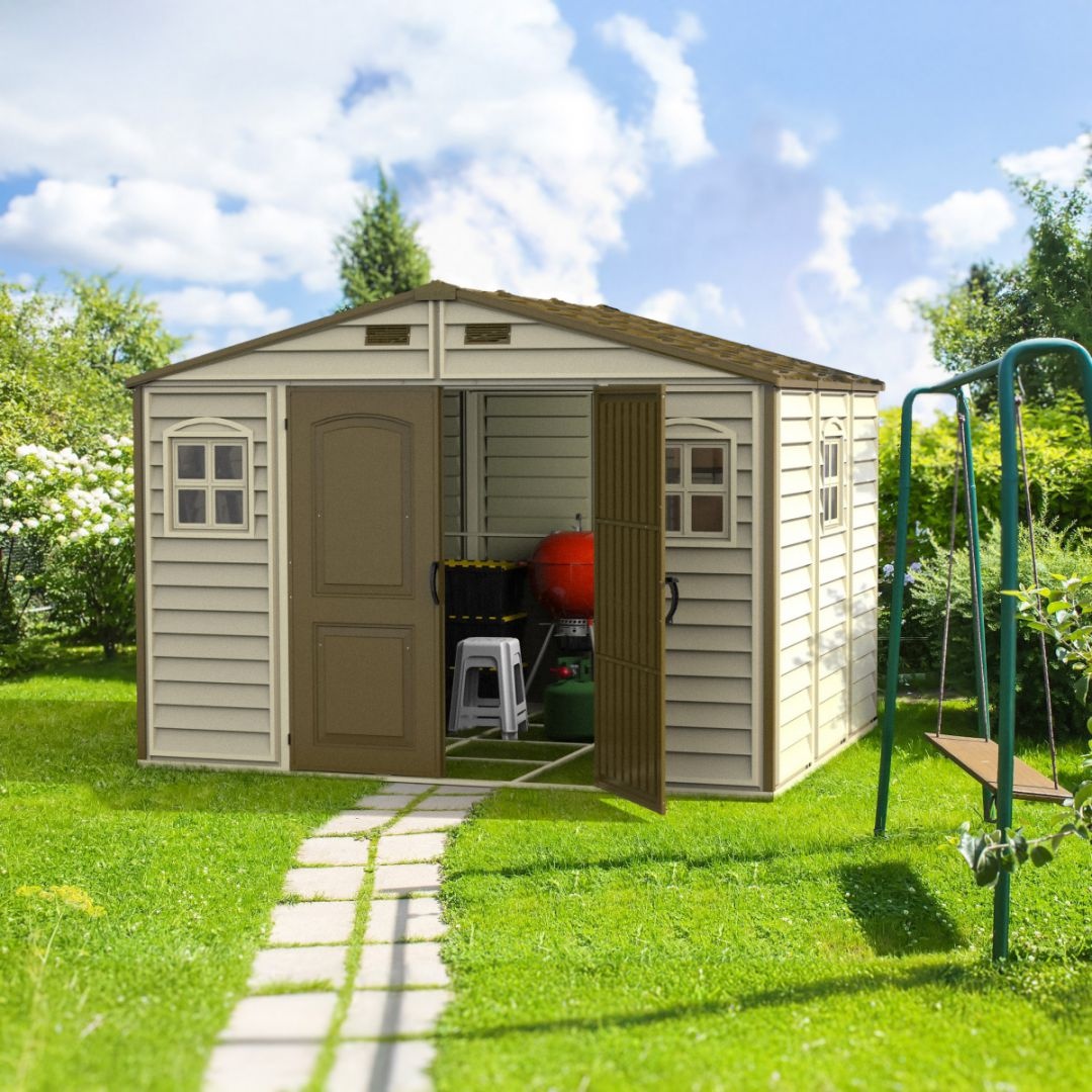 Пластиковый сарай Duramax Woodside