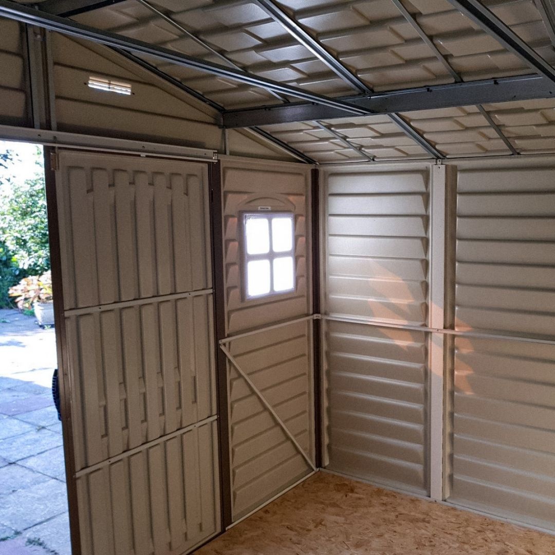 Пластиковый сарай Duramax Woodside