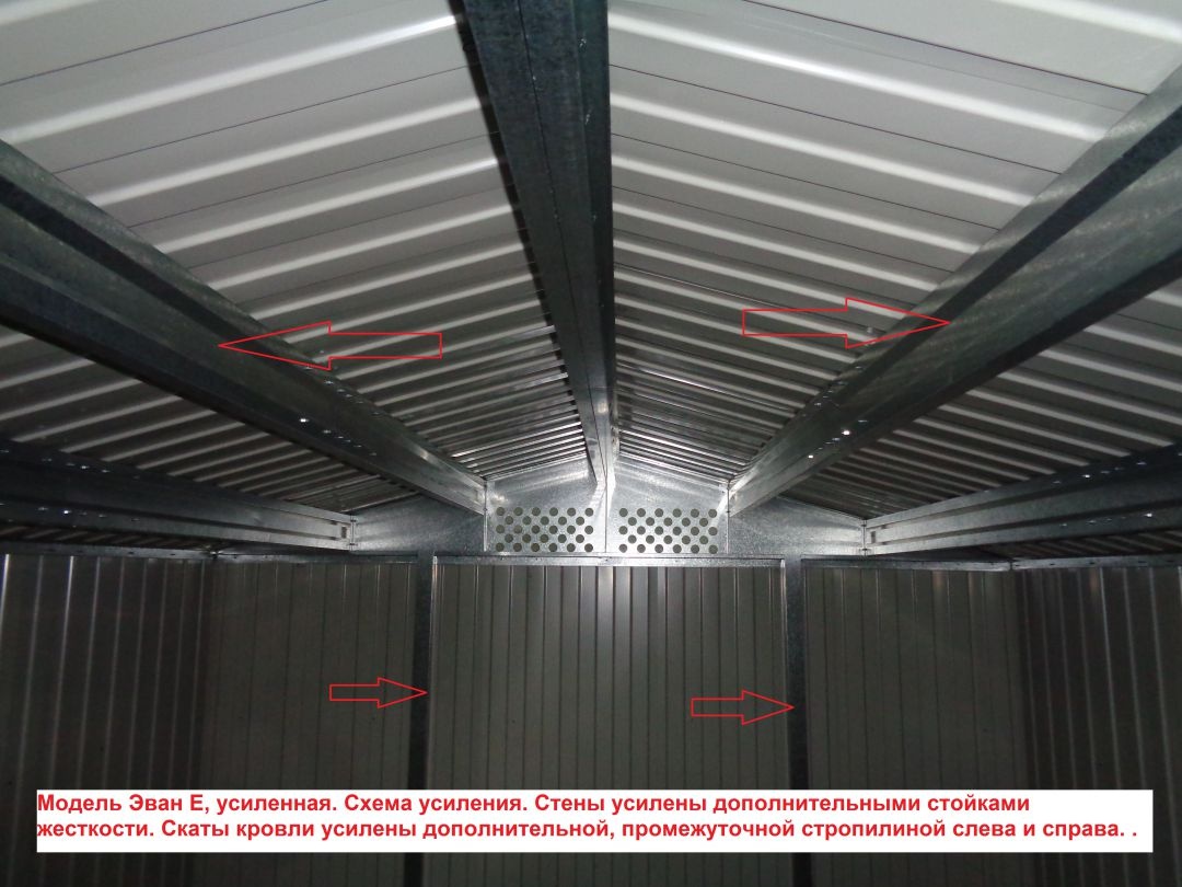 Металлический хозблок Greenstorage Эван E