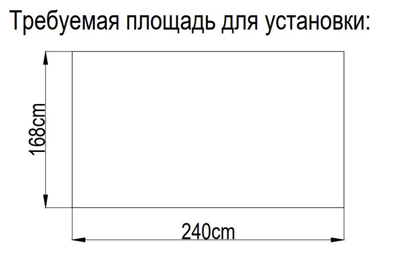 Сарай металлический Black Fox Panorama A