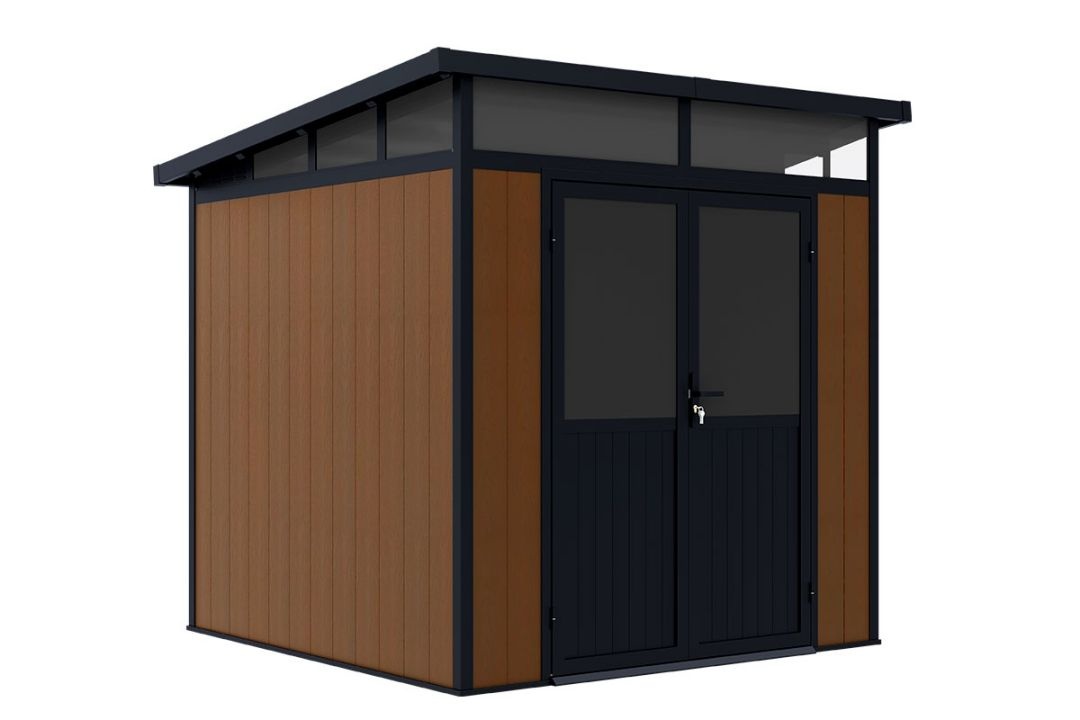 Сарай из ДПК Defender 7х7 (4.24 кв.м)