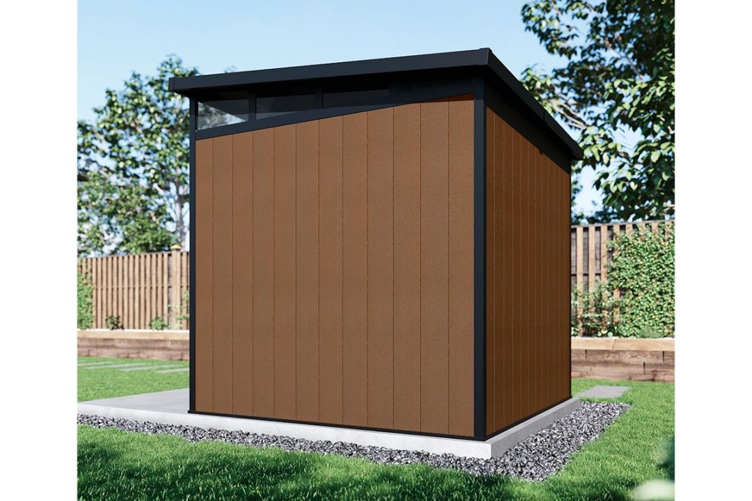 Сарай из ДПК Defender 7х7 (4.24 кв.м)