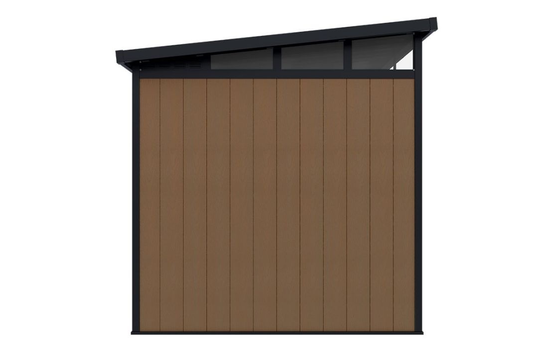 Сарай из ДПК Defender 7х7 (4.24 кв.м)