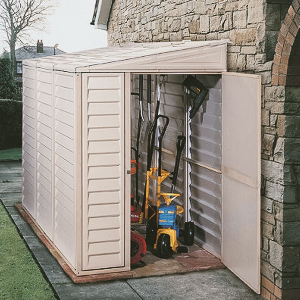 Пластиковый сарай Duramax SideMate 4x8