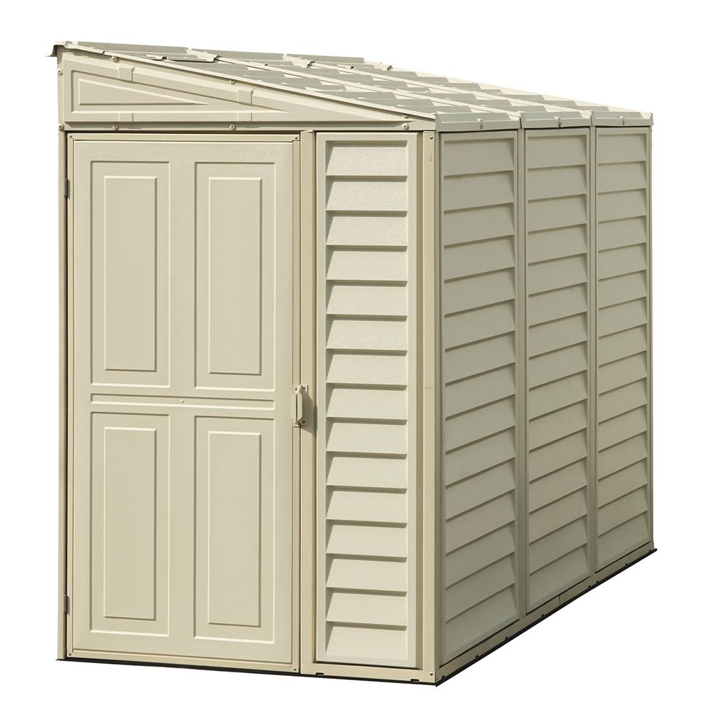 Пластиковый сарай Duramax SideMate 4x8