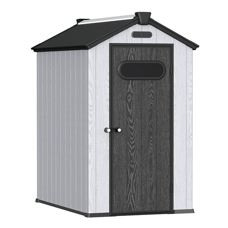 Сарай пластиковый Black Fox Summit 2,3 м2 серый/антрацит