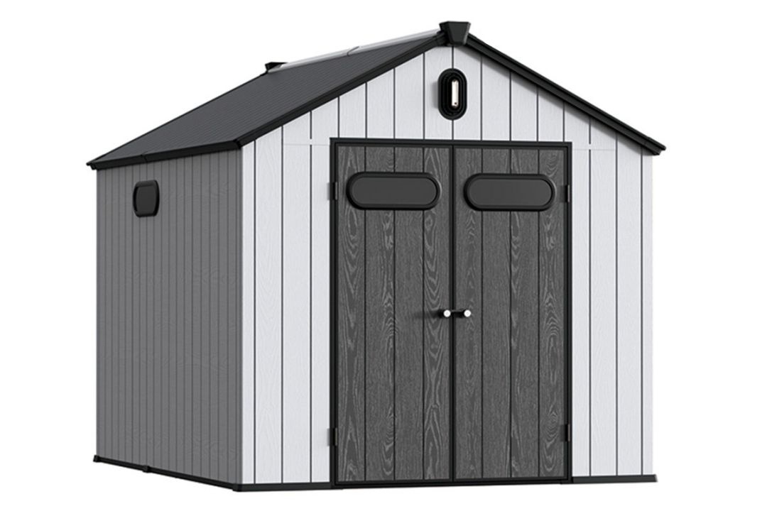 Сарай пластиковый Black Fox Summit 7,4м2 серый/антрацит