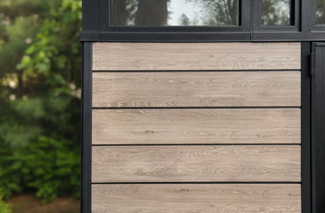 Сарай-хозблок для дачи Keter Пент 9х7 светло-коричневый