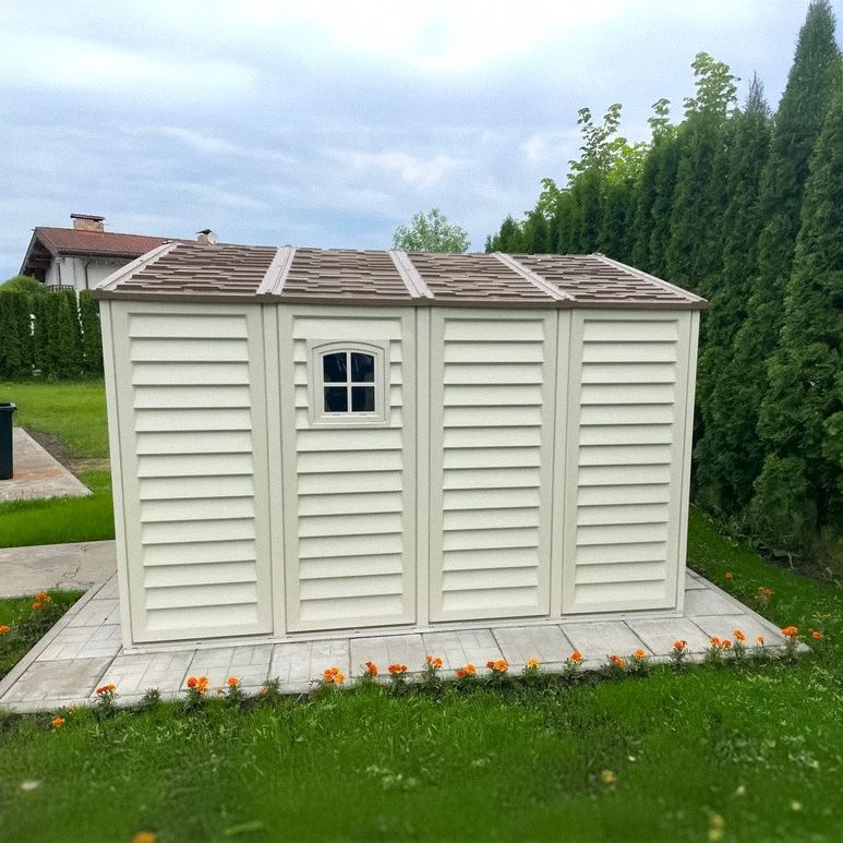 Пластиковый сарай WoodBridgePlus