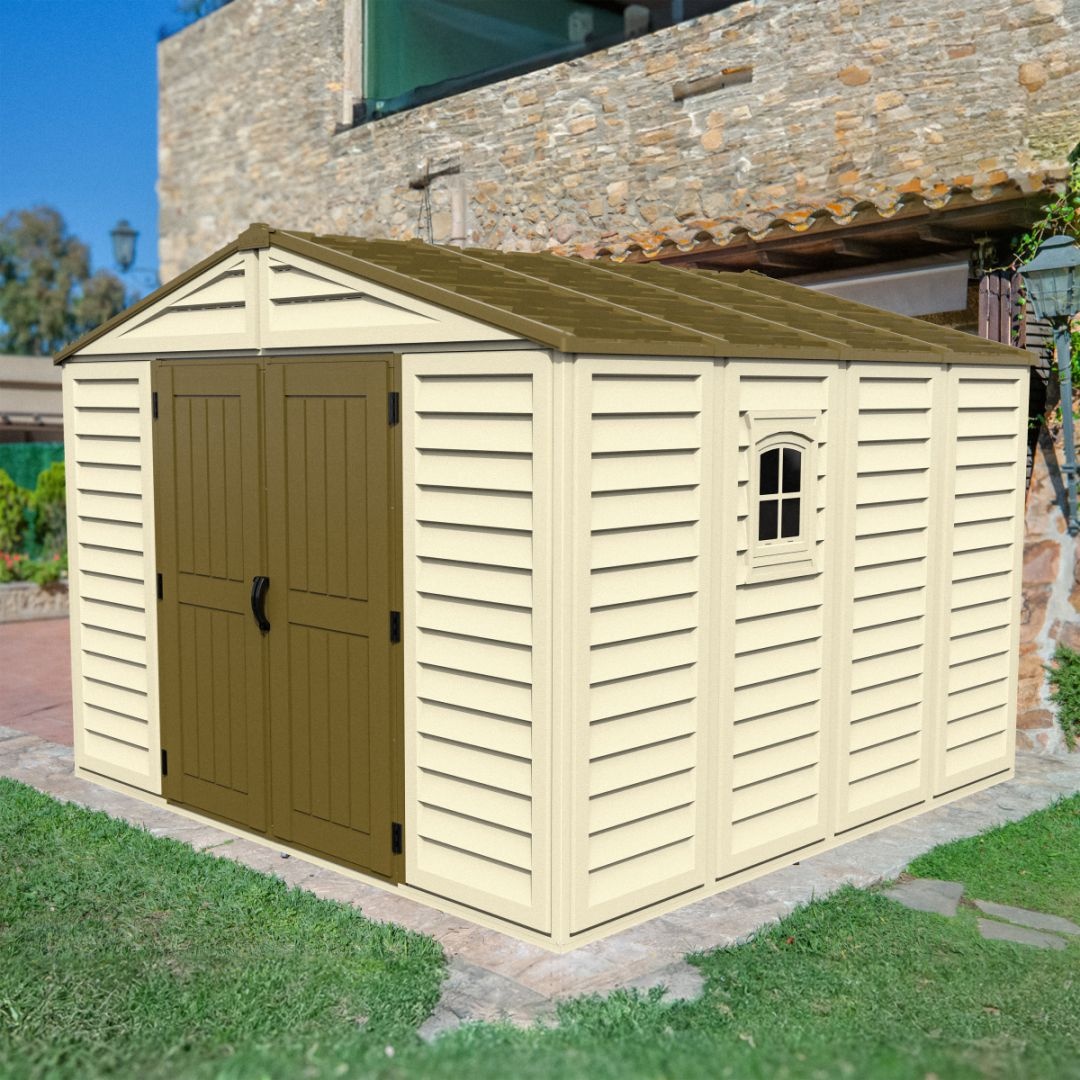 Пластиковый сарай WoodBridgePlus