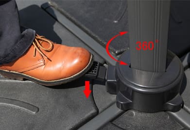 Садовый зонт GardenWay PALERMO А002-3000 XLM-T