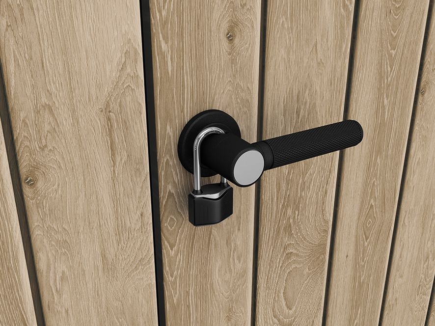 Шкаф Вертикальный (Vertical Shed) 1400 L светло-коричневый Ashwood