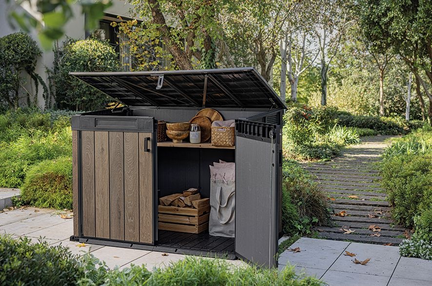 Ящик-шкаф Горизонтальный (Horizontal Shed) 2020 л. темно-коричневый