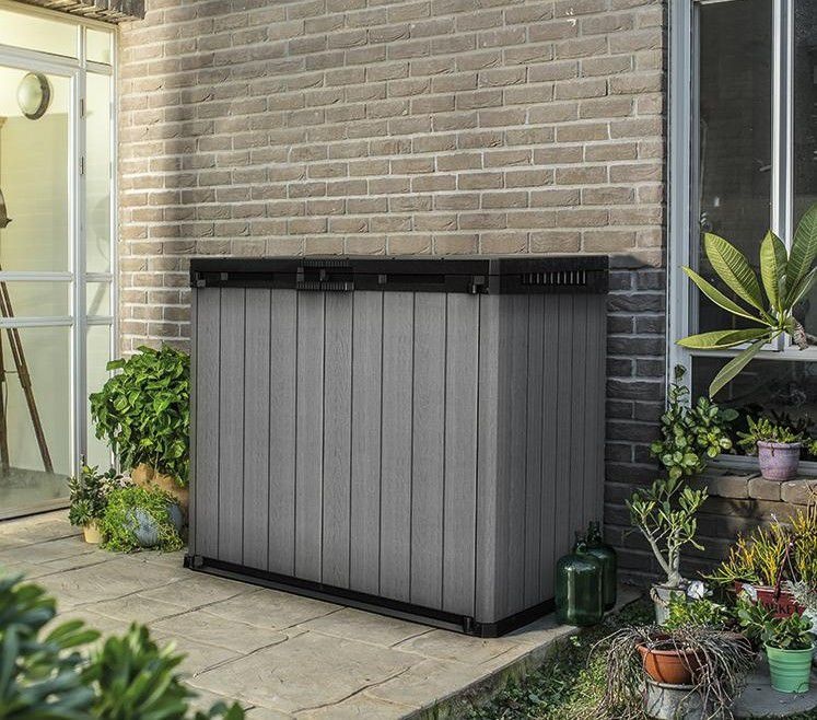 Ящик-шкаф Дарвин (Darwin) 1150 л графит