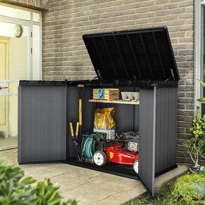 Ящик-шкаф Дарвин (Darwin) 1150 л графит