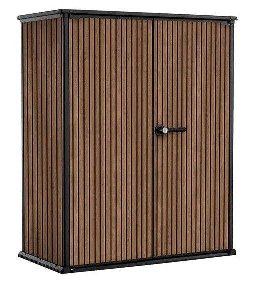 Шкаф Вертикальный (Vertical Shed) 1400 L коричневый венецианский