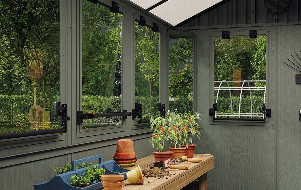 Сарай Поттинг Potting shed Evotech Green