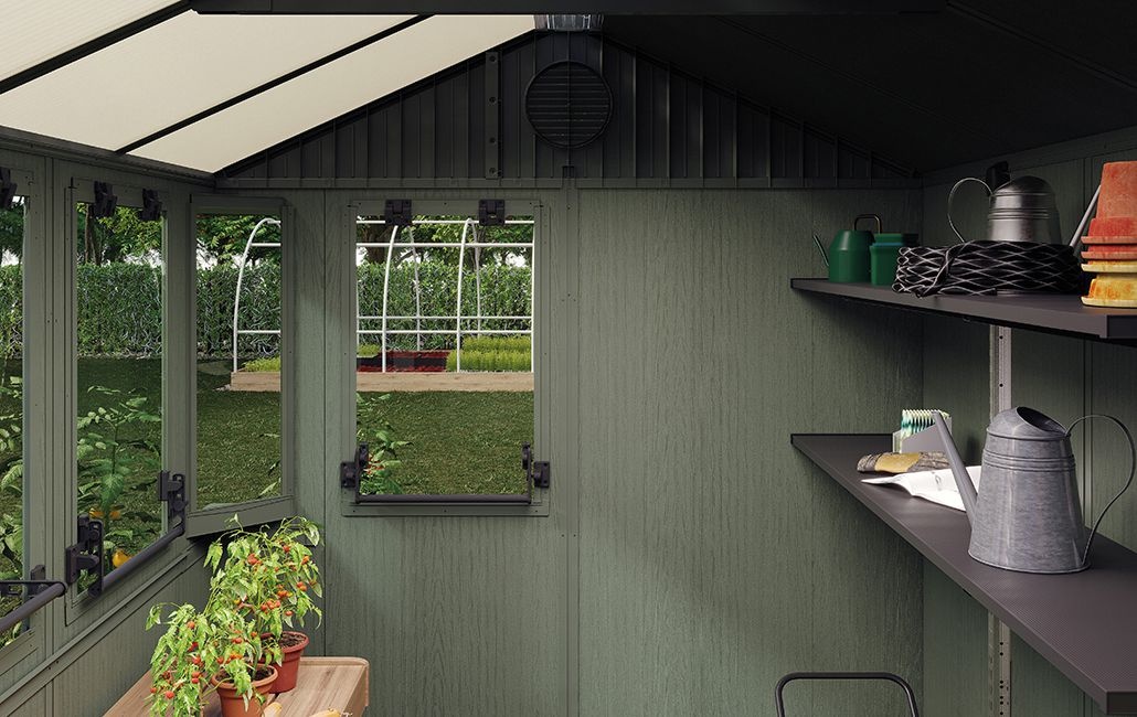 Сарай Поттинг Potting shed Evotech Green