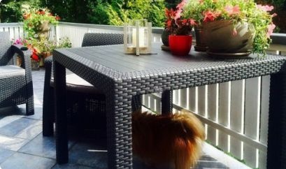 Стол обеденный квадратный TWEET Quatro Table