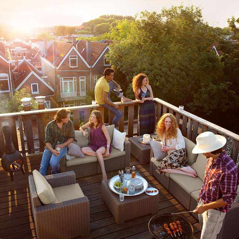 Комплект мебели Калифорния сет (California 3 seater set)