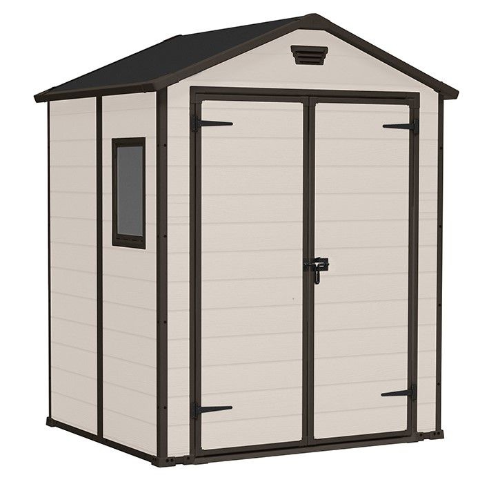 Хозблок пластиковый Манор 6x5 175 x 145 см бежевый