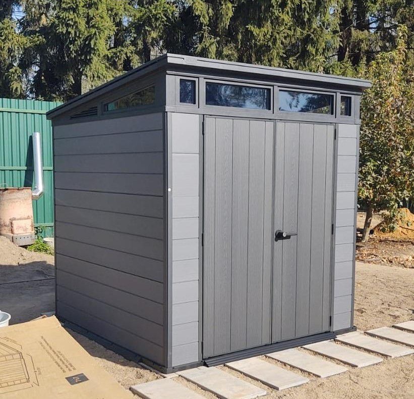 Сарай-хозблок для дачи Keter Кортина 7х7