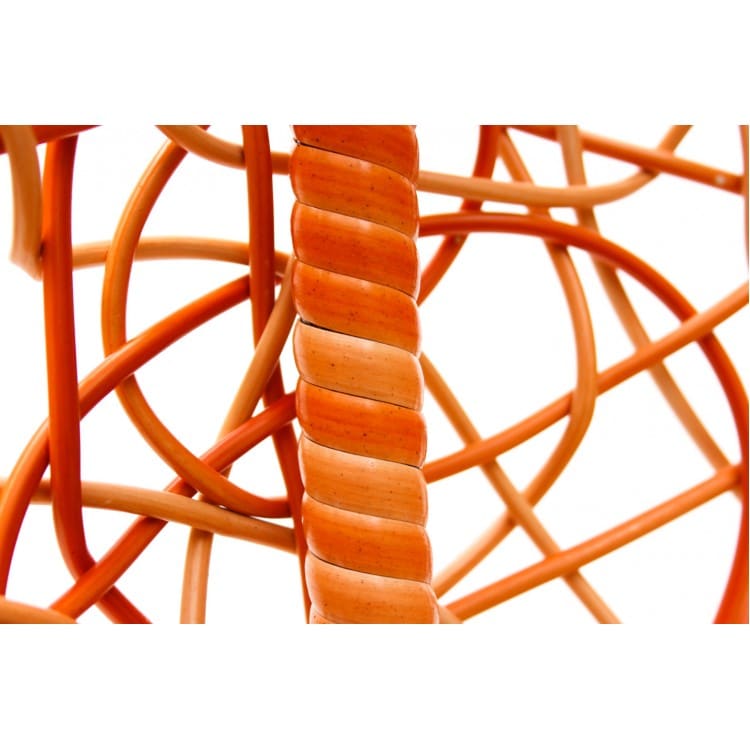 Подвесное кресло KVIMOL KM 0001 большая оранжевая корзина