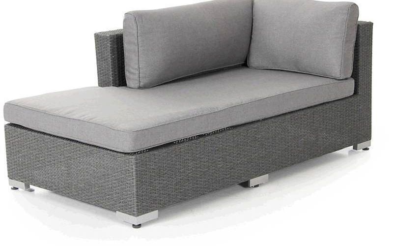 Диван для дачи и сада правый Ninja