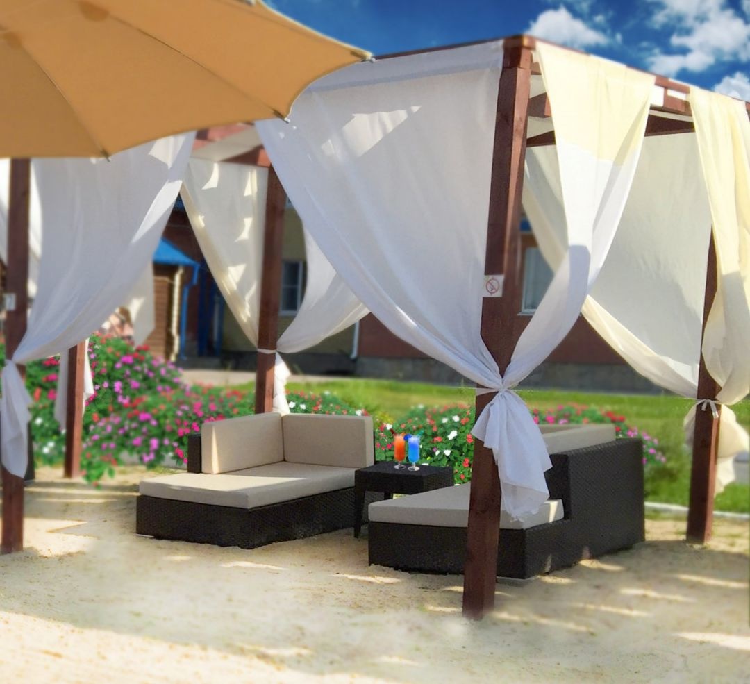 Диван для дачи и сада правый Ninja