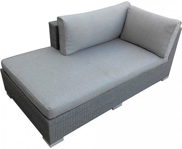 Диван для дачи и сада правый Ninja
