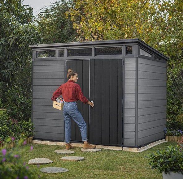 Сарай пластиковый Кортина 9х7 ( 279 х 216 см)