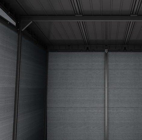 Сарай пластиковый Кортина 9х7 ( 279 х 216 см)