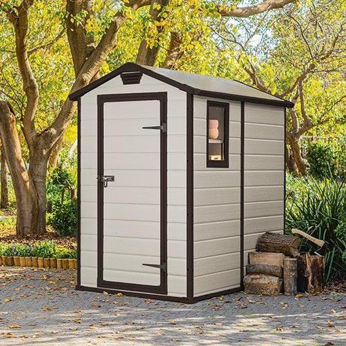 Сарай Манор 4х6 (118 x 184 см) бежевый